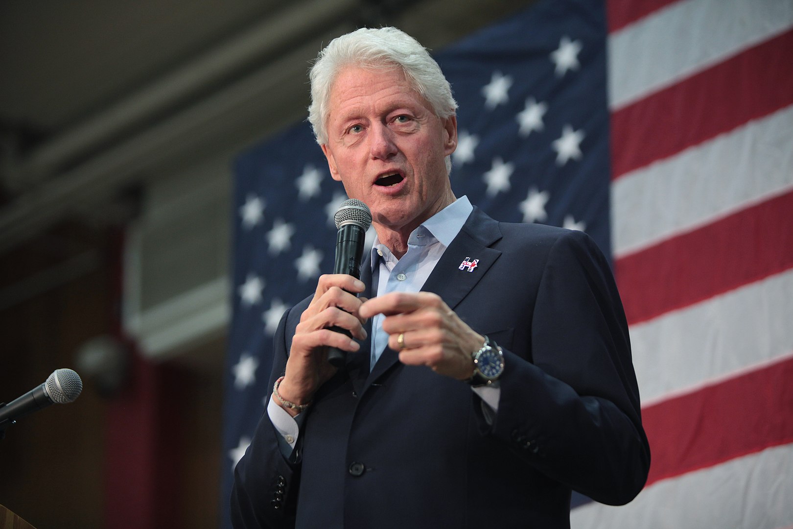 Christopher Hitchens on Bill Clinton | Photo by Gage Skidmore