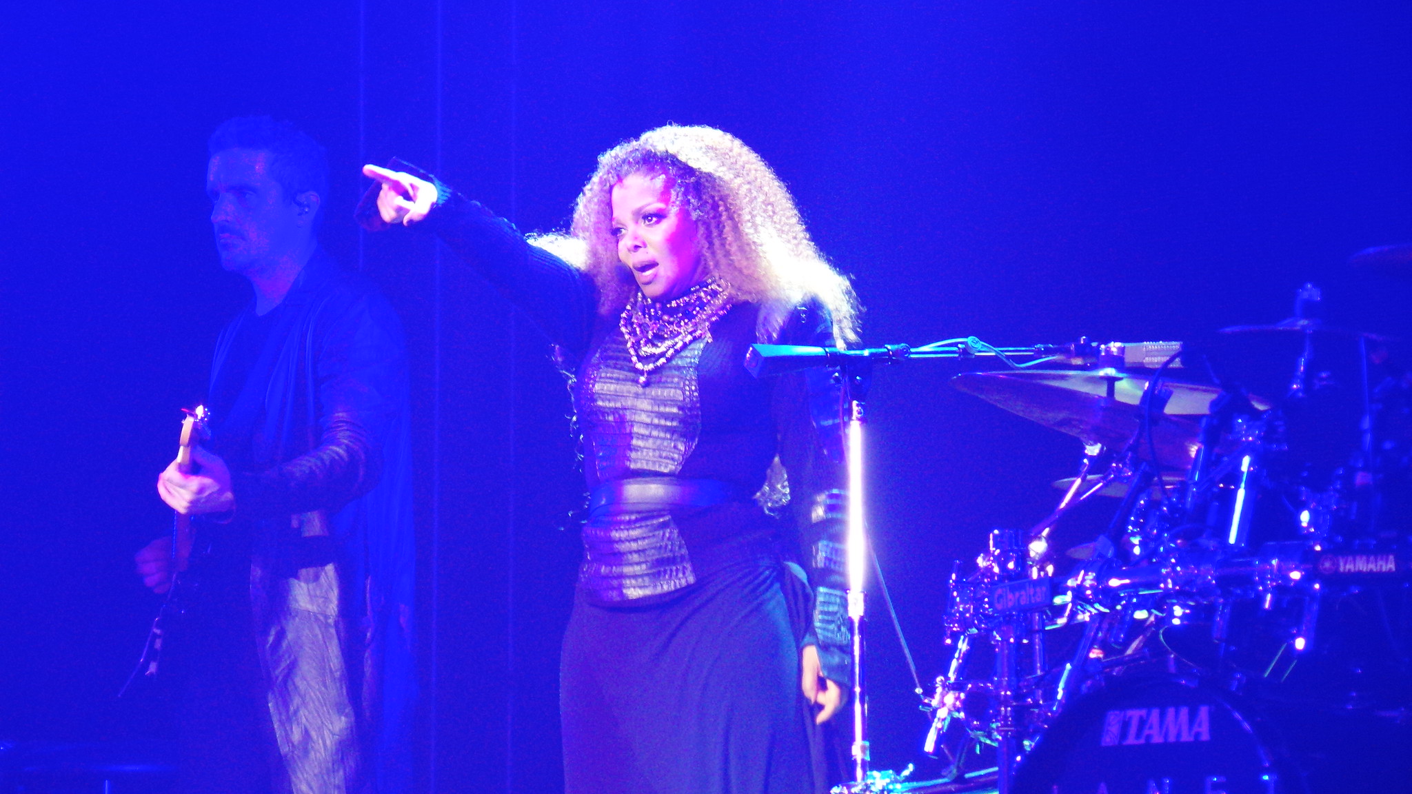 Janet Jackson on stage